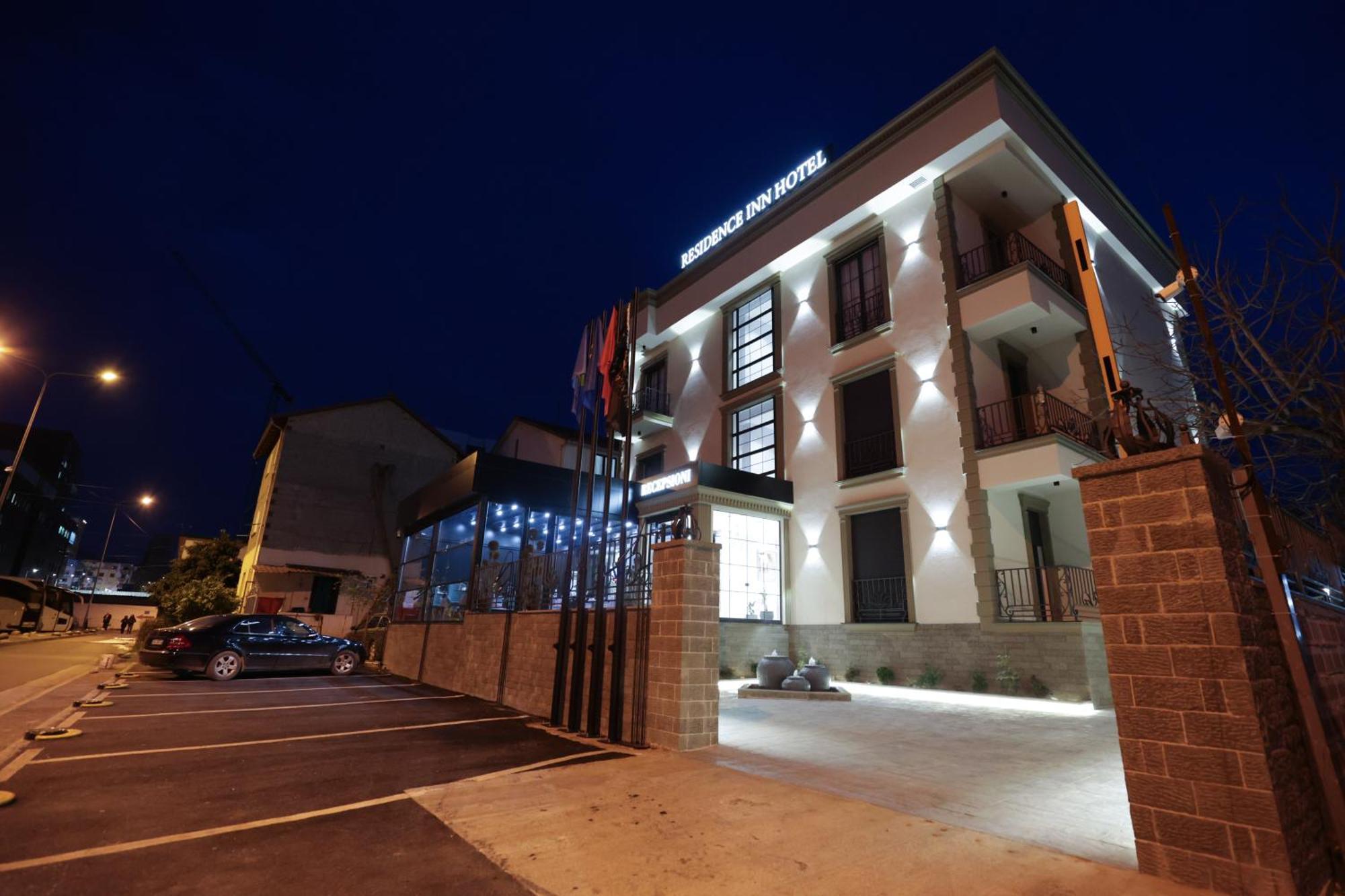 Residence Inn Hotel Tirana Zewnętrze zdjęcie