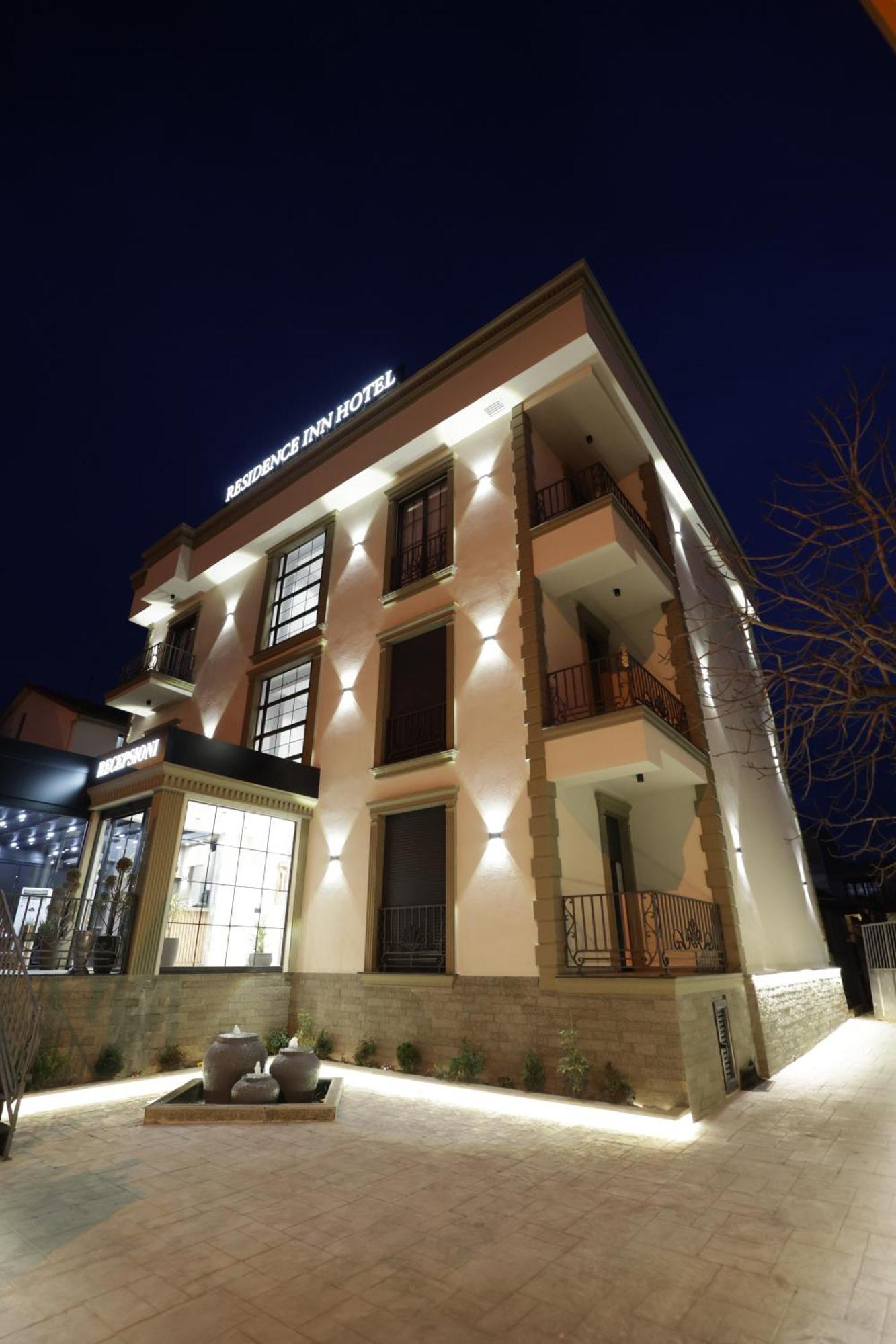 Residence Inn Hotel Tirana Zewnętrze zdjęcie